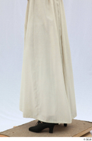  Photo Woman in historical Wedding dress 1 Historical Clothing Wedding dress beige leg lower body 0004.jpg